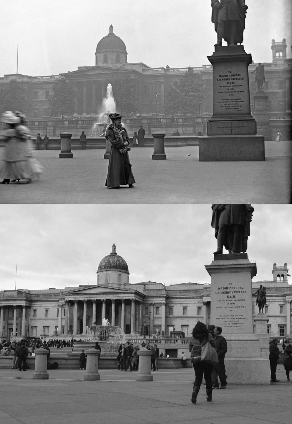 Trafalgar Square 1907&amp;nowBW_edited-1